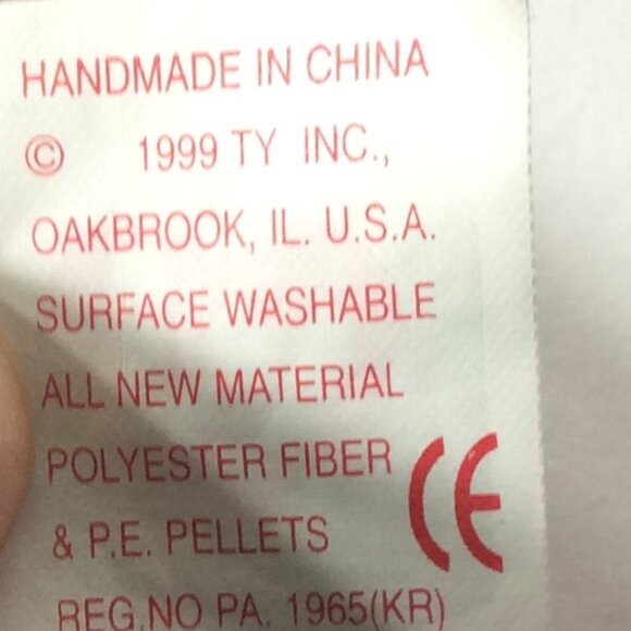 Ty Beanie Baby "The End" Vintage Rare 1999 - Picture 5 of 6